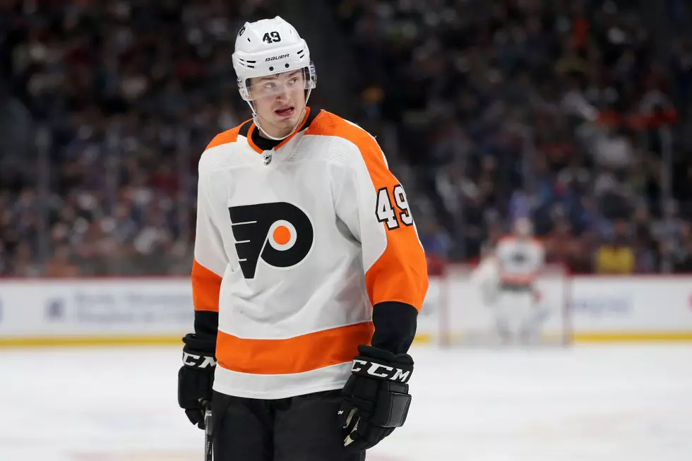 Farabee’s Match Penalty Allows Jets to Roll Past Flyers