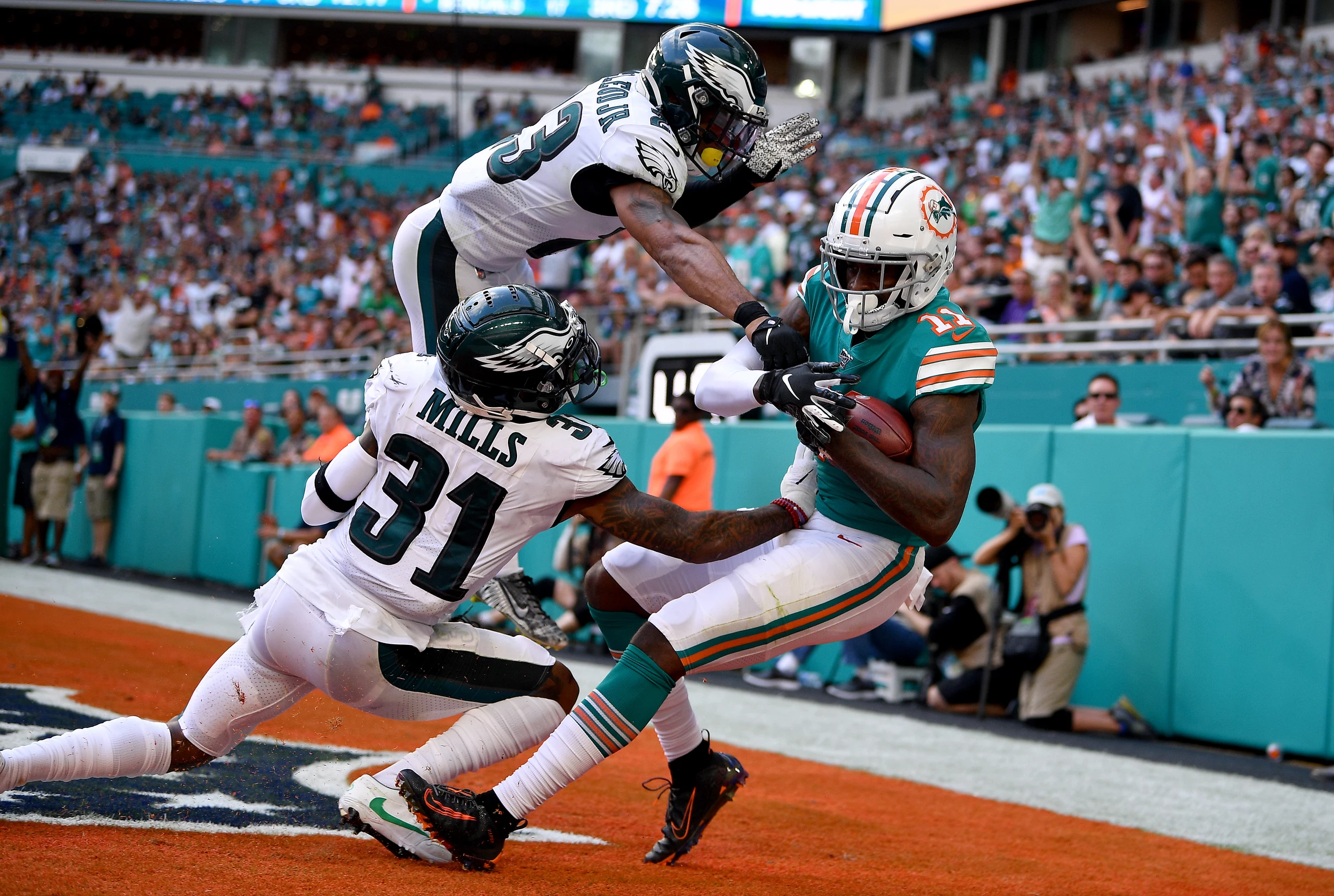 Southern Regional's Mike Gesicki Scores 1st NFL Touchdown