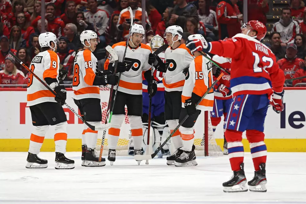 Go Figure, Flyers Get Back on Track Against Division-Leading Capitals