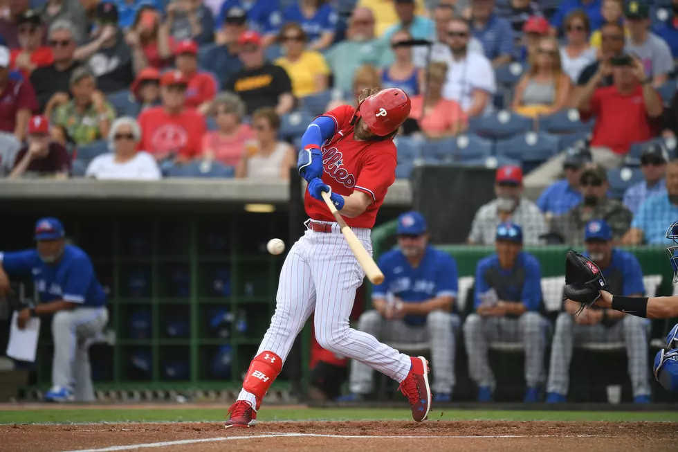 Bryce Harper Delivers First Home Run of Spring