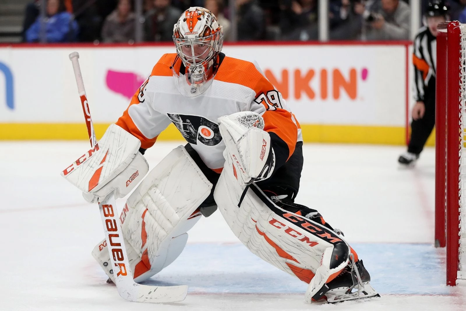 Carter Hart Philadelphia Flyers Locker Room 11 x 14 Hockey Photo