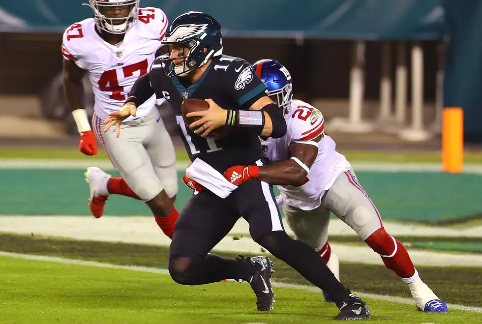Eagles Sneak Out a Victory Against the Giants