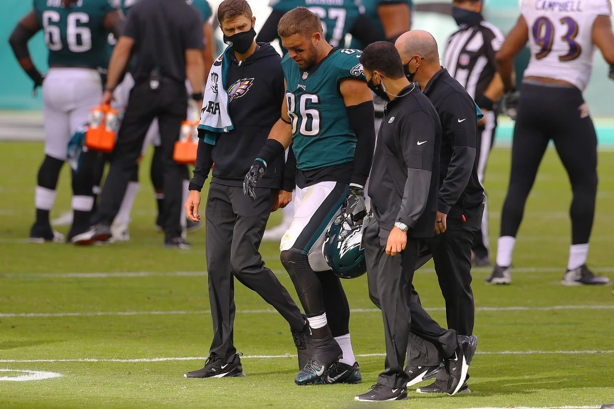Eagles Monday Injury Report Injuries Are Growing On Offense