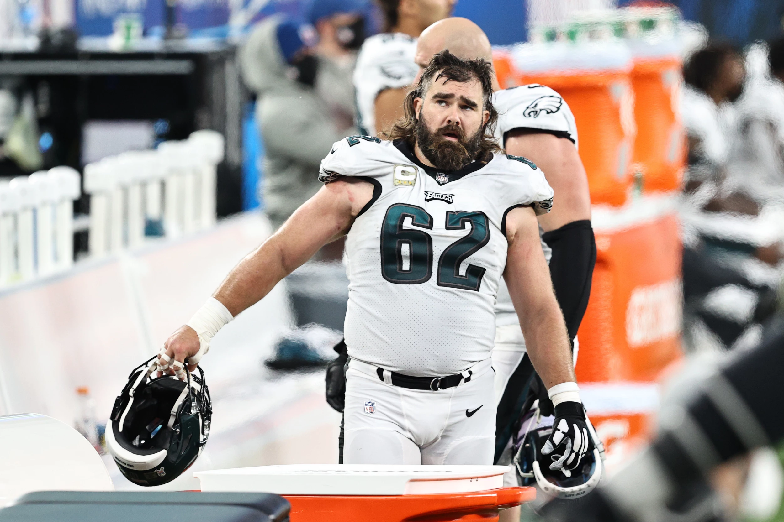 Eagles Center Jason Kelce Jams With Philly Students 