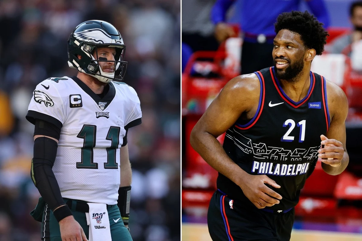 GameNight Podcast Carson Wentz, Eagles, Joel Embiid, 76ers
