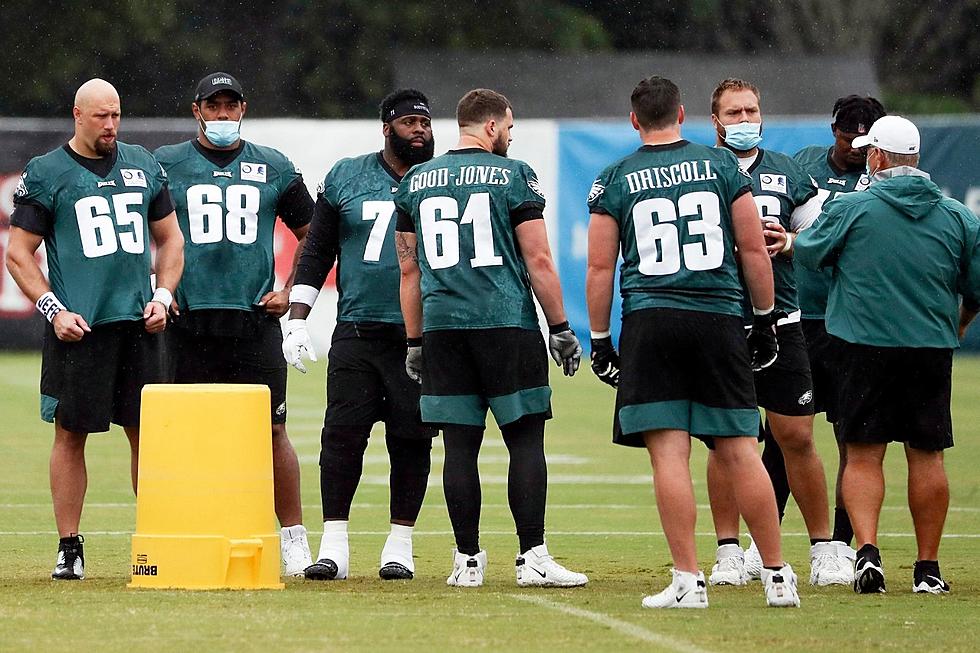 Football at Four: Eagles Offensive Line and Wide Receivers