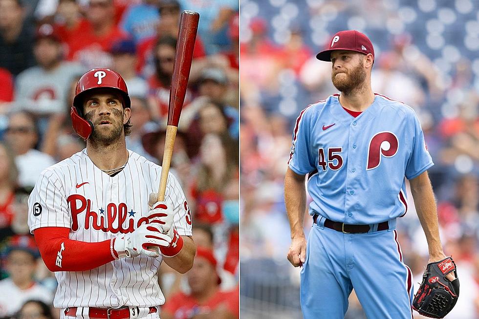 For The Win on X: Bryce Harper played catch with a young Phillies fan in  the stands in adorable moment to remember    / X