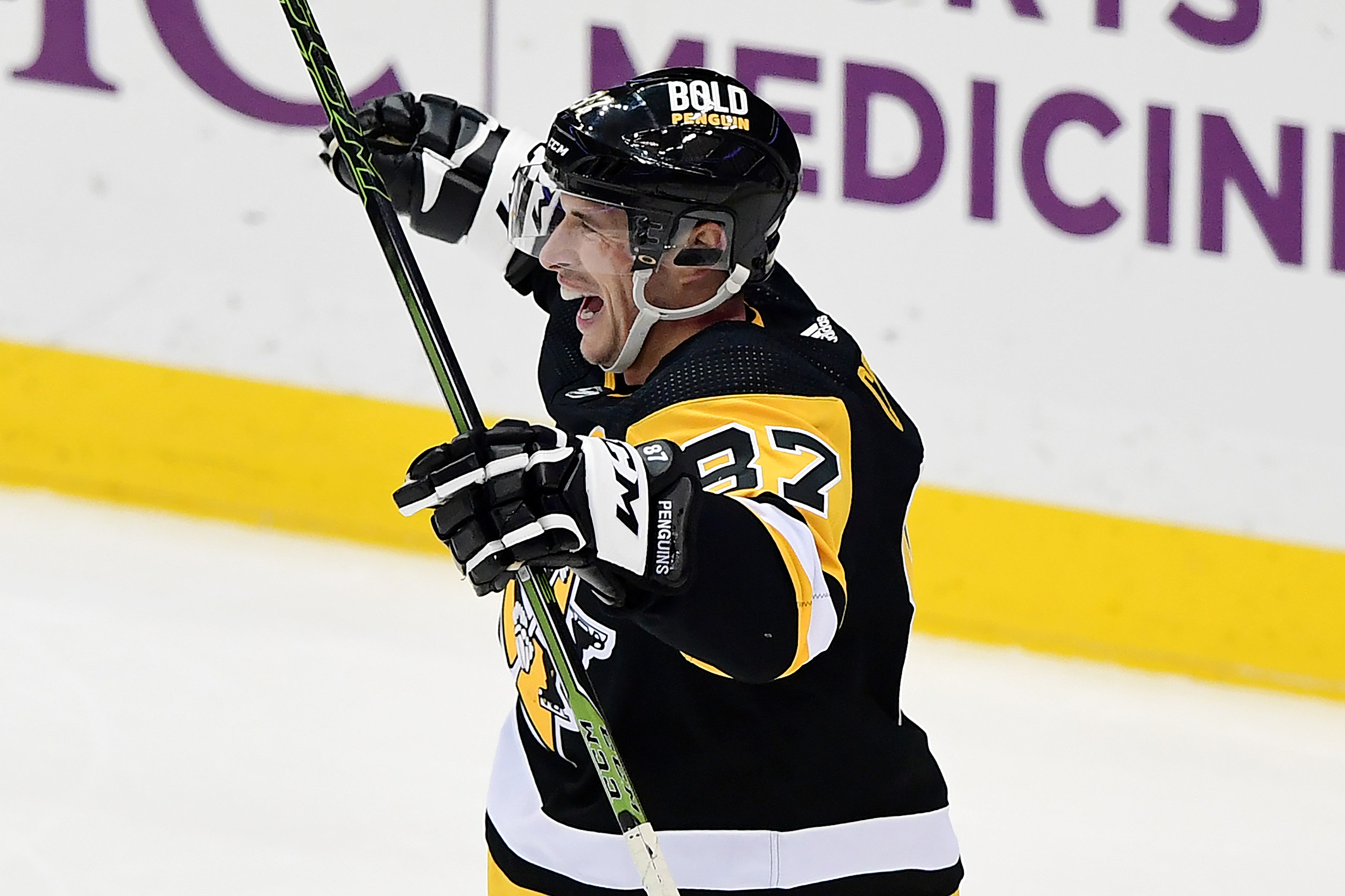 Dominik Simon of the Pittsburgh Penguins of the Pittsburgh Penguins News  Photo - Getty Images