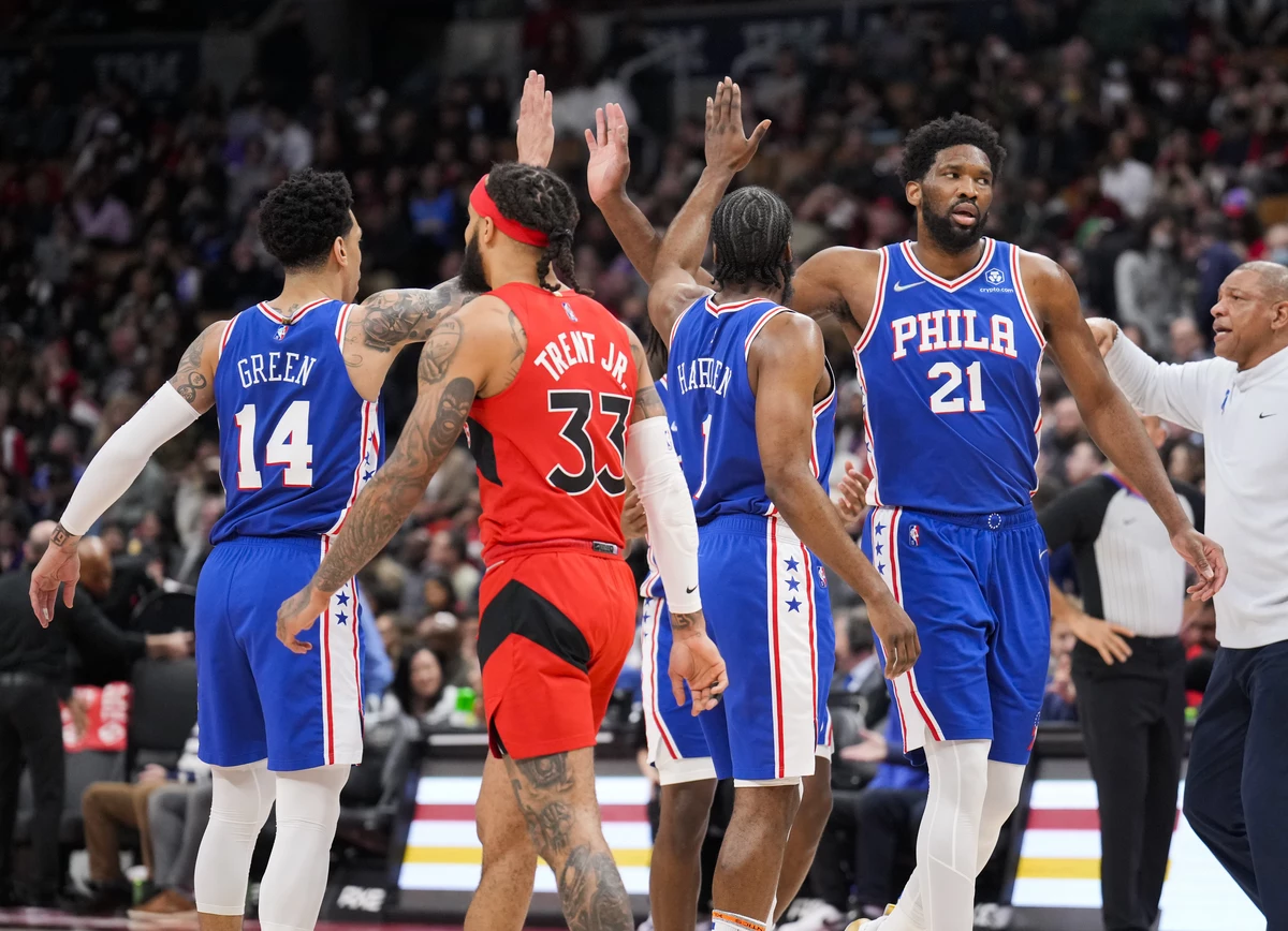 Full Schedule for SixersRaptors FirstRound Playoff Series