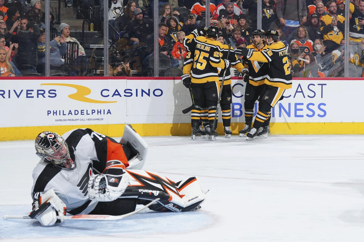 Flyers Take 3rd Straight Loss, Fall to Penguins - Sports Talk Philly