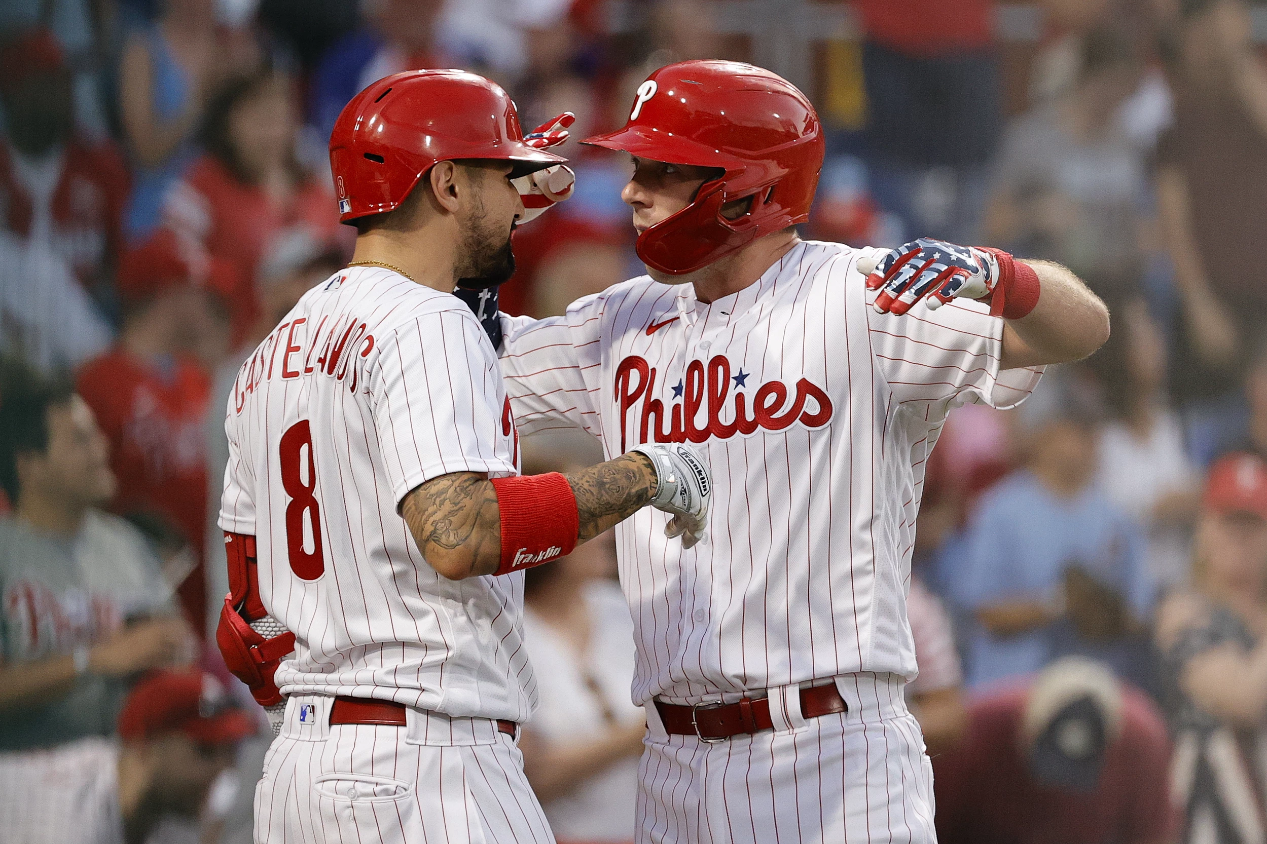 For Phillies' Rhys Hoskins, it's back to defensive basics every