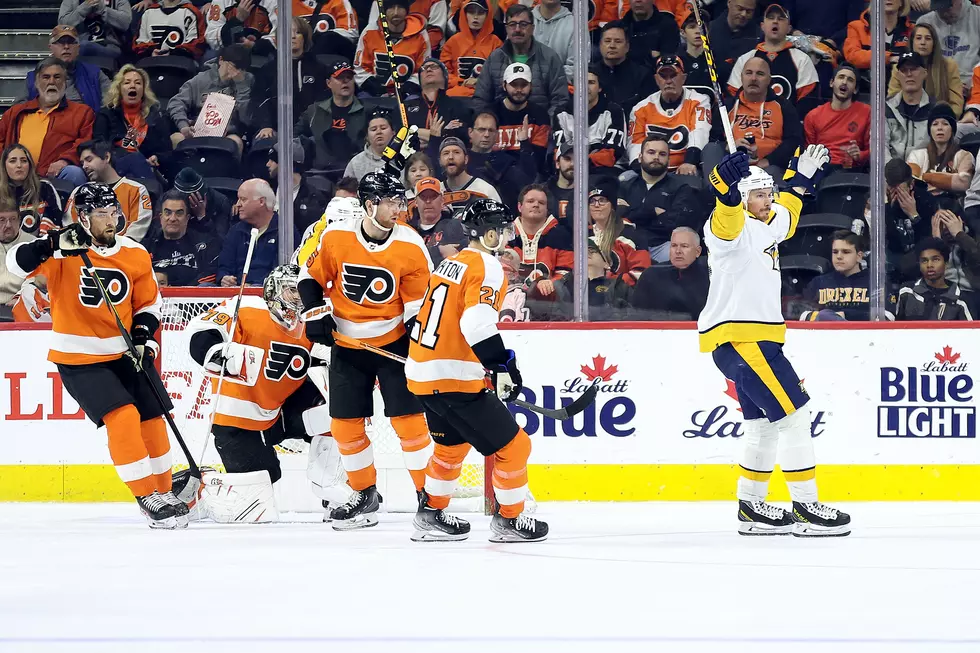 Duchene, Predators Defeat Flyers in Overtime