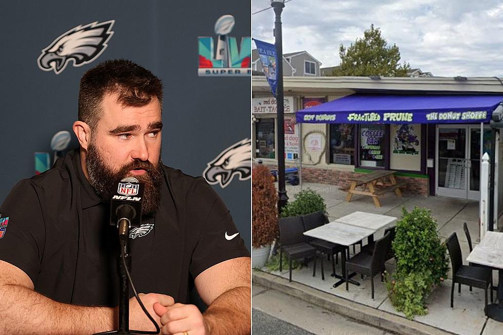 Jason Kelce, Other Eagles Land in Sea Isle