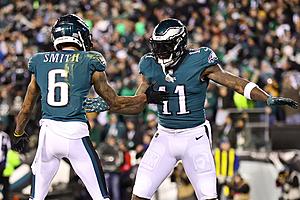 Former Eagles Player says Brown and Smith are best WR Duo in...