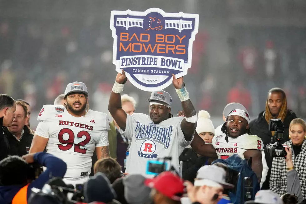 Rutgers wins the Bad Boy Mowers Pinstripe Bowl at Yankee Stadium