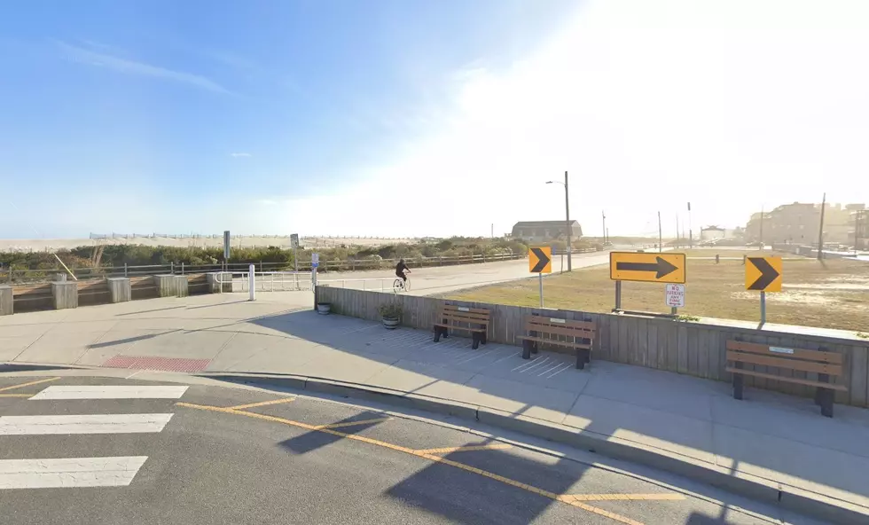 Start of Boardwalk in North Wildwood, New Jersey