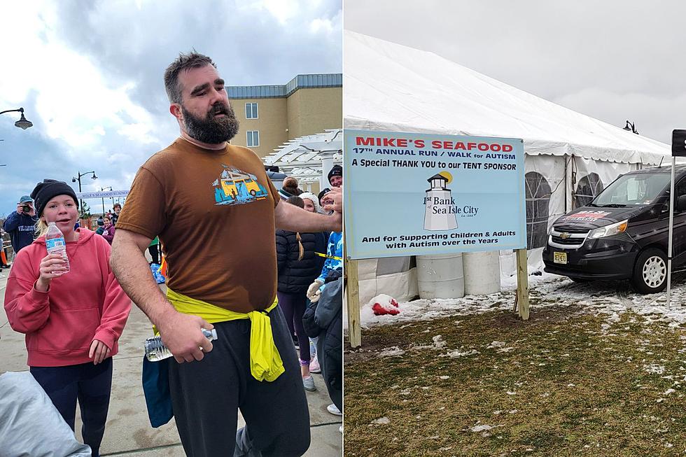 Eagles’ Jason Kelce Comes To Sea Isle City, New Jersey For Fundraiser
