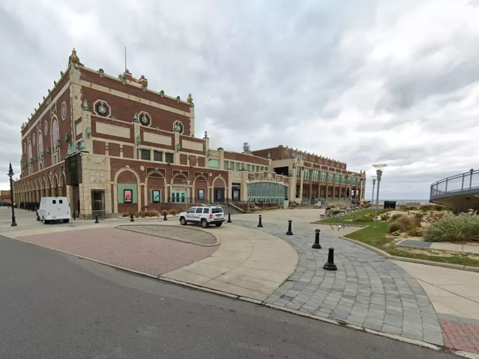 Asbury park Convention Hall at New Jersey Boardwalk