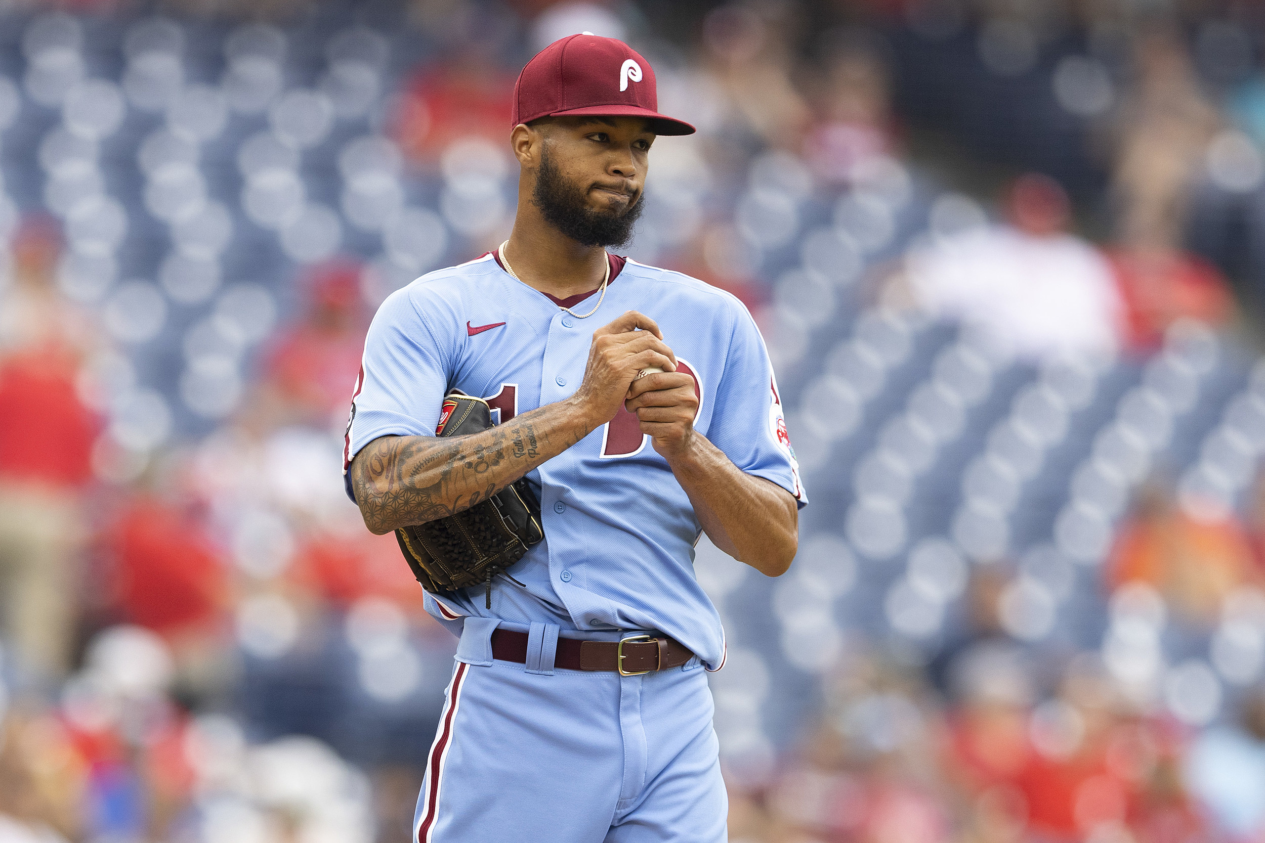 Phillies pitcher Cristopher Sanchez opening MLB scouts eyes