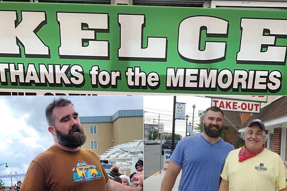 Sea Isle City, New Jersey Business Shows Eagles&#8217; Kelce Appreciation