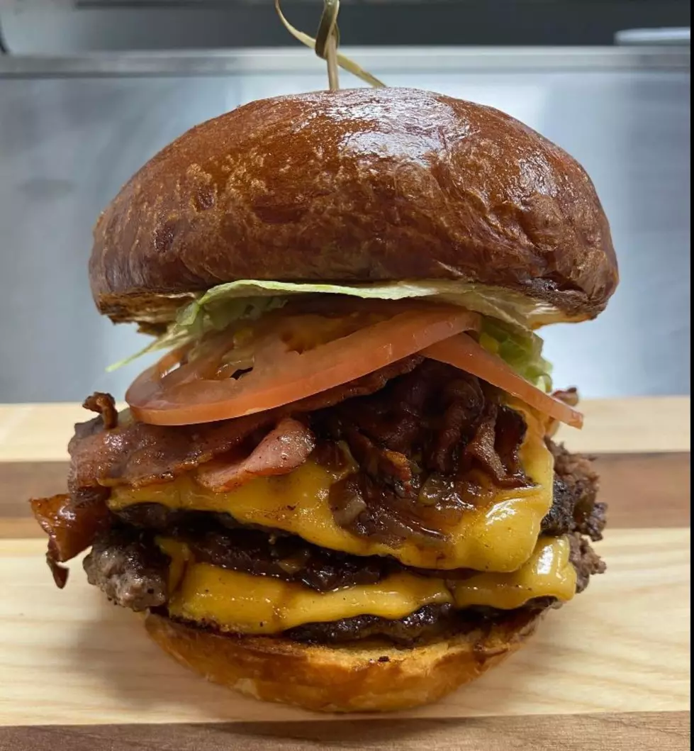 A burger from Baker Burger in Margate, NJ