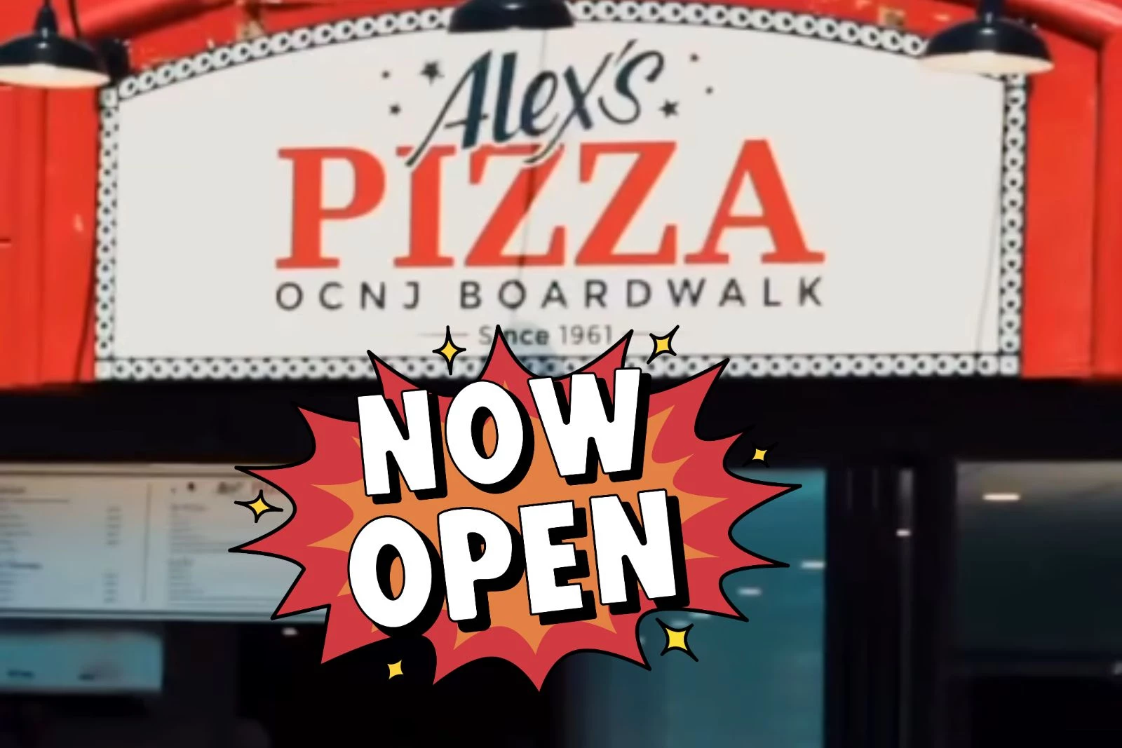 Alex's Pizza Ocean City Boardwalk Opening