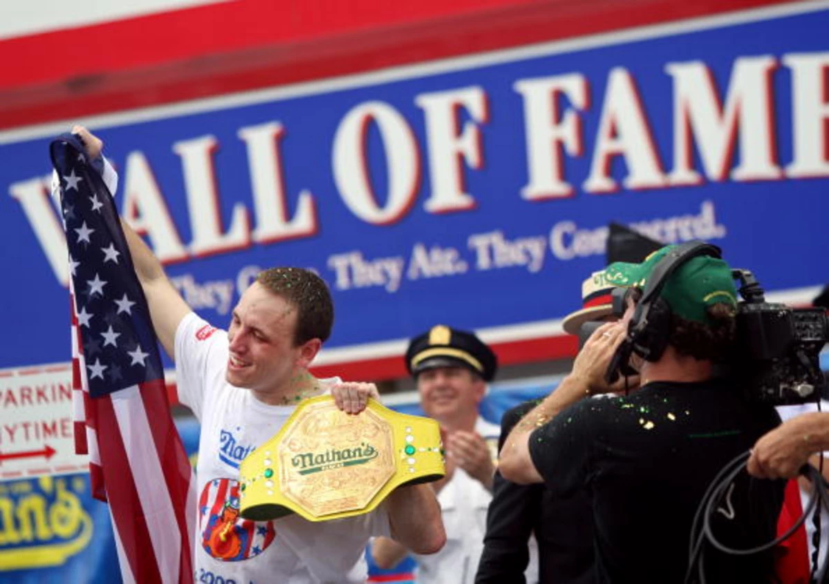 Competitive Eating Champ Joey Chestnut Takes His Work Seriously