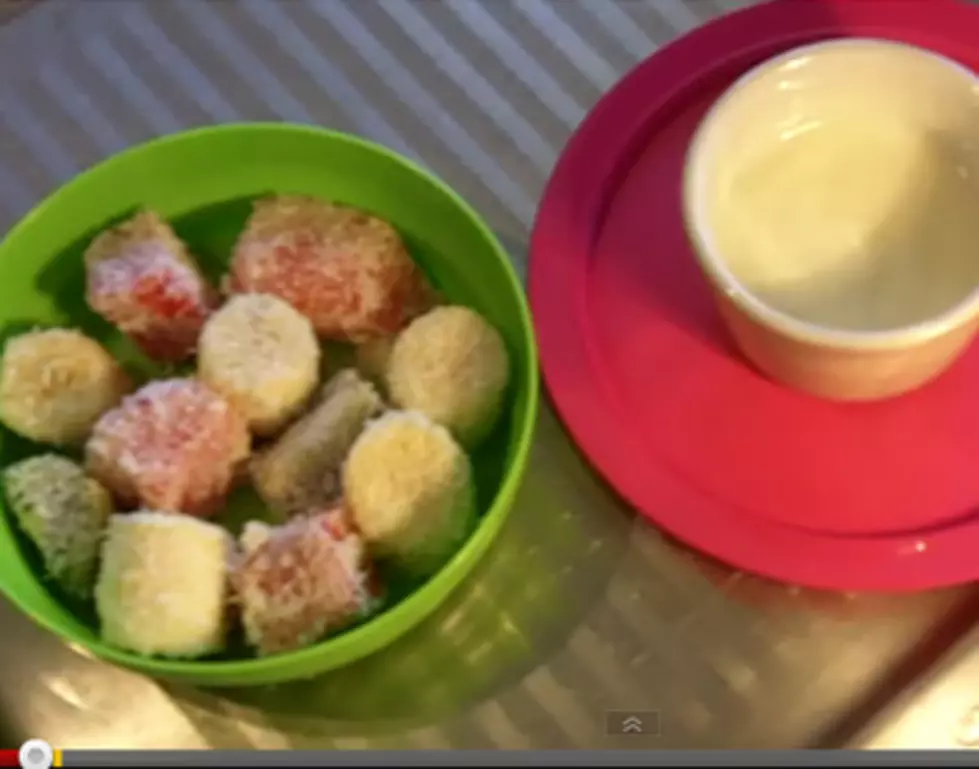 How To Make Fuzzy Fruit And Low-Fat Yogurt Dip [VIDEO]