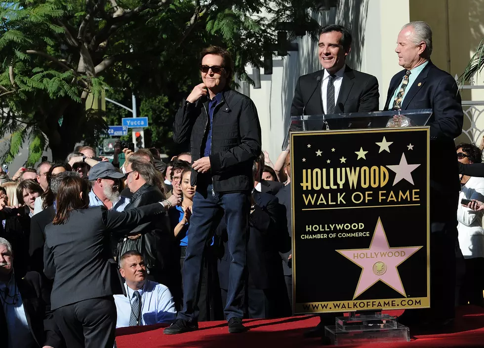 Paul McCartney Gets A Star On The Hollywood Walk Of Fame