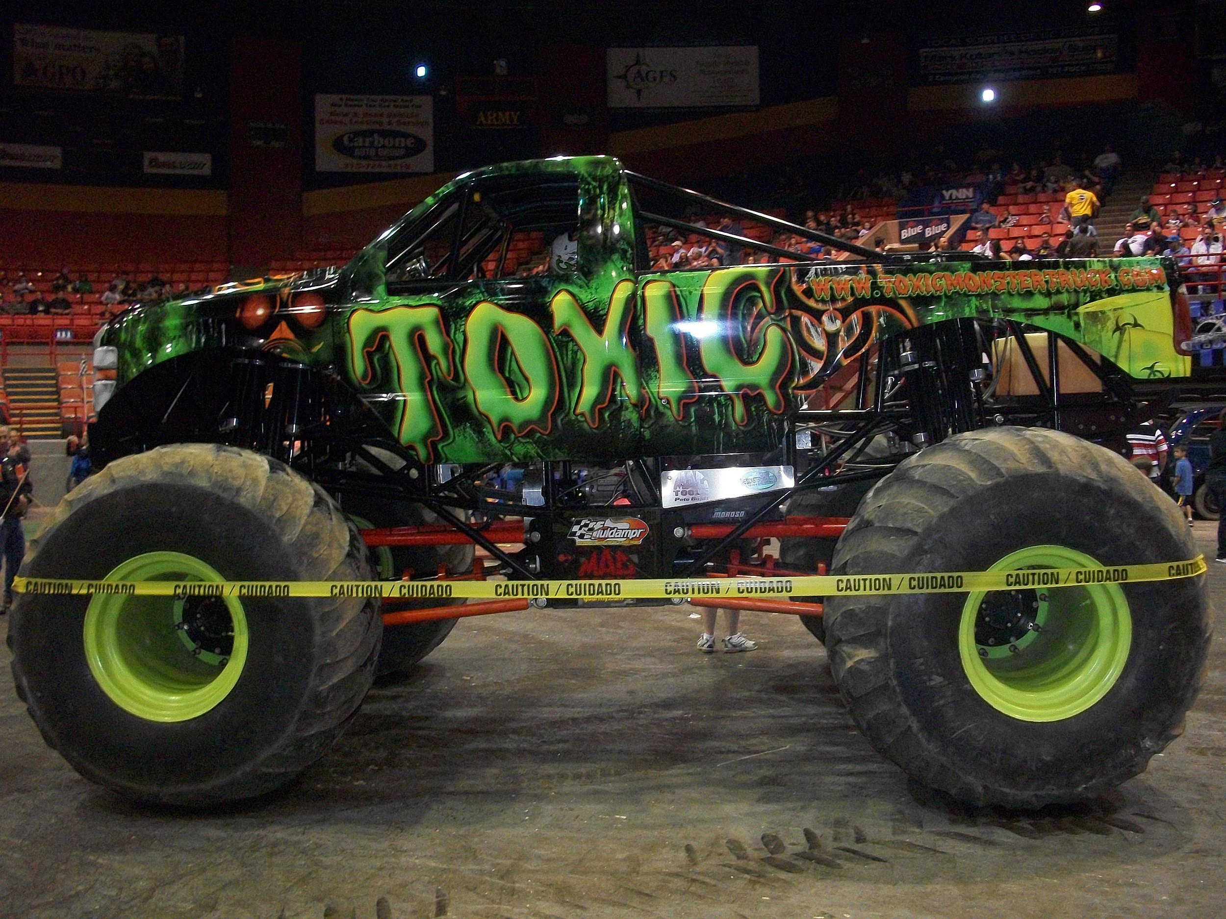 AMP Monster Truck Show At Utica AUD [VIDEO]
