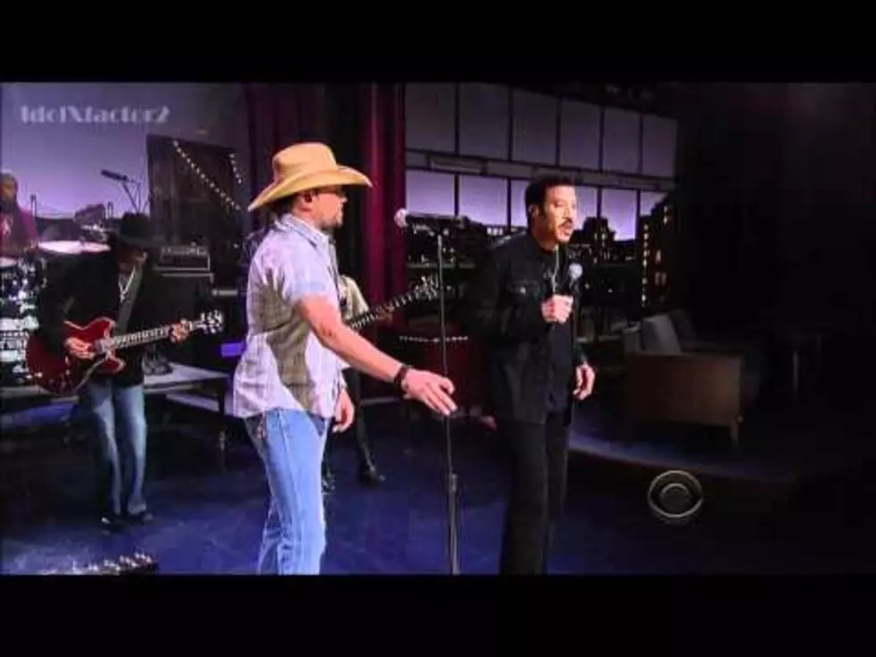 Lionel Richie & Jason Aldean sing ‘Say You, Say Me’ on David Letterman [VIDEO]