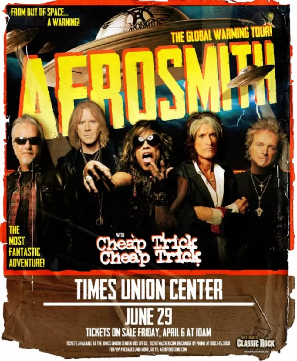 Aerosmith to Perform at Times Union Center in Albany