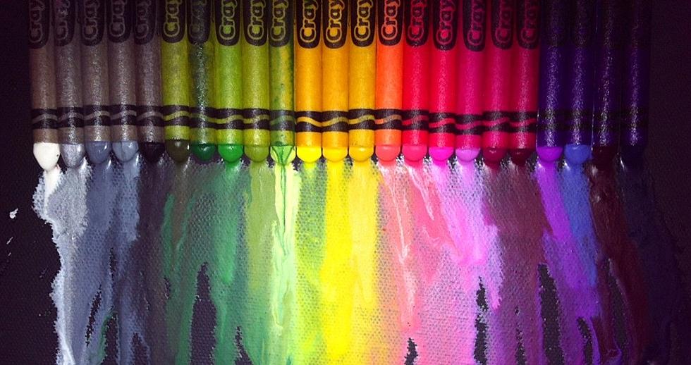 How Do You Make Melted Crayon Art?