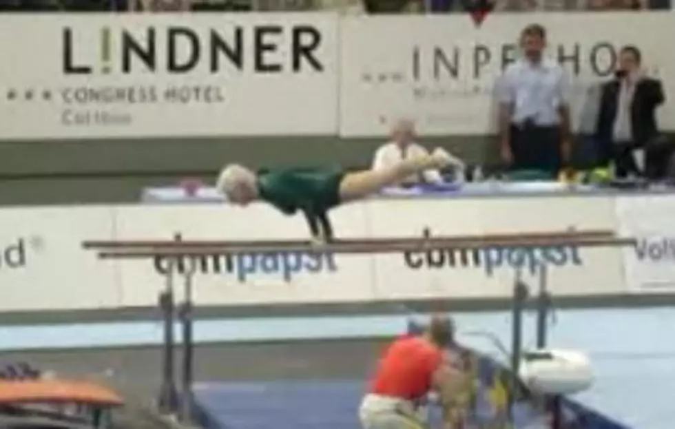 86 Year Old Gymnast [VIDEO]