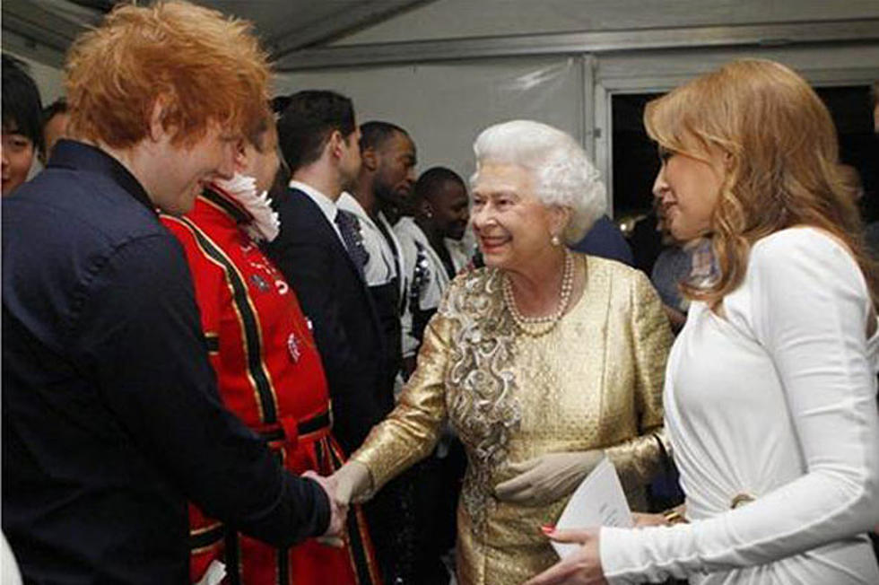 Ed Sheeran Meets the Queen, Performs ‘The A Team’ at the Diamond Jubilee Concert