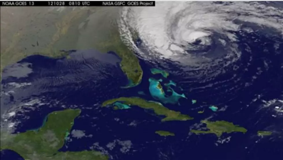 What Does Hurricane Sandy Look Like From Space?