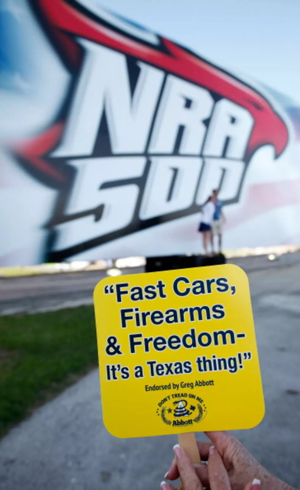 Man Uses Gun To Commit Suicide at NRA Sponsored NASCAR Race in Texas