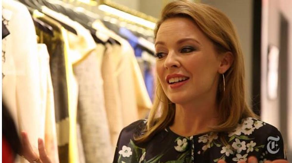 Pop Star Kylie Minogue Is Also a Friend To Fashion [VIDEO]