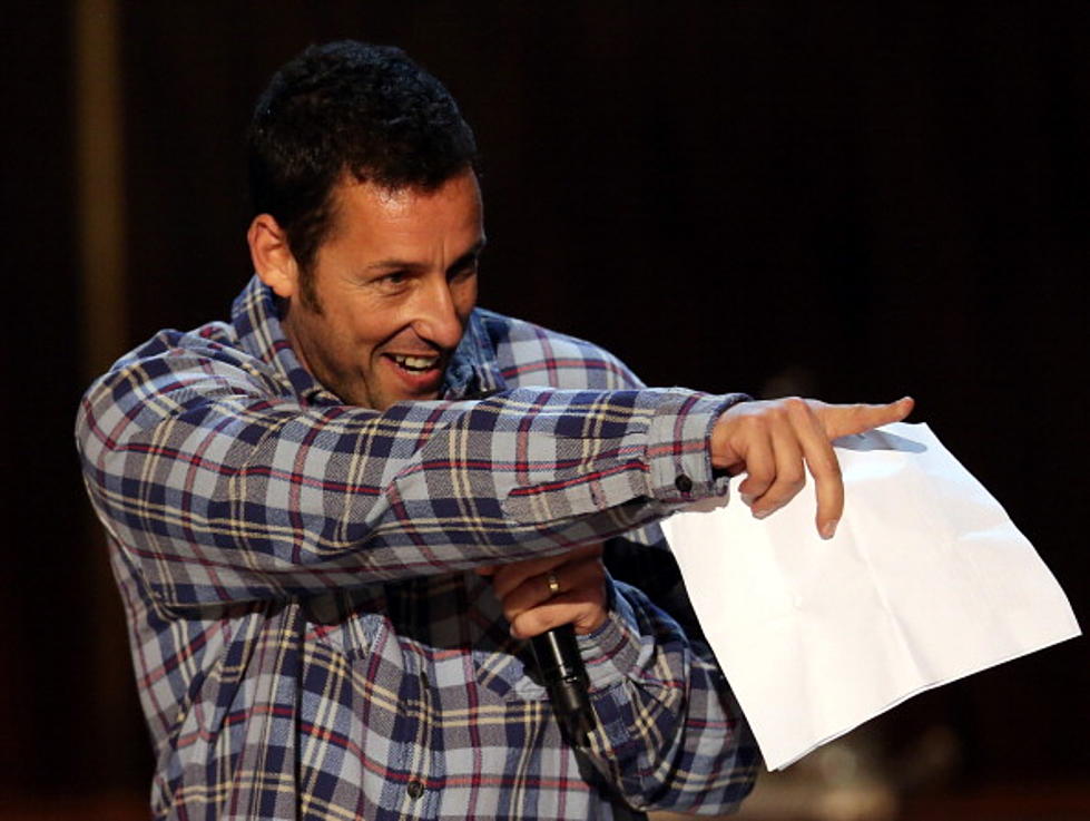 Adam Sandler Making His Only NY Stop on Tour at Turning Stone