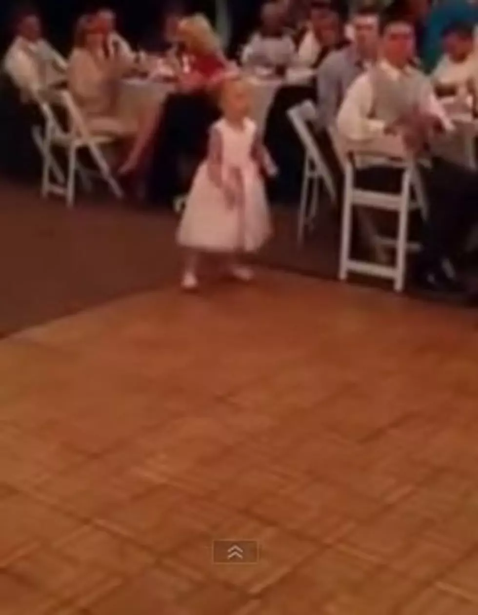 This Little Girl Dancing at a Wedding Drives The Crowd Wild [VIDEO]