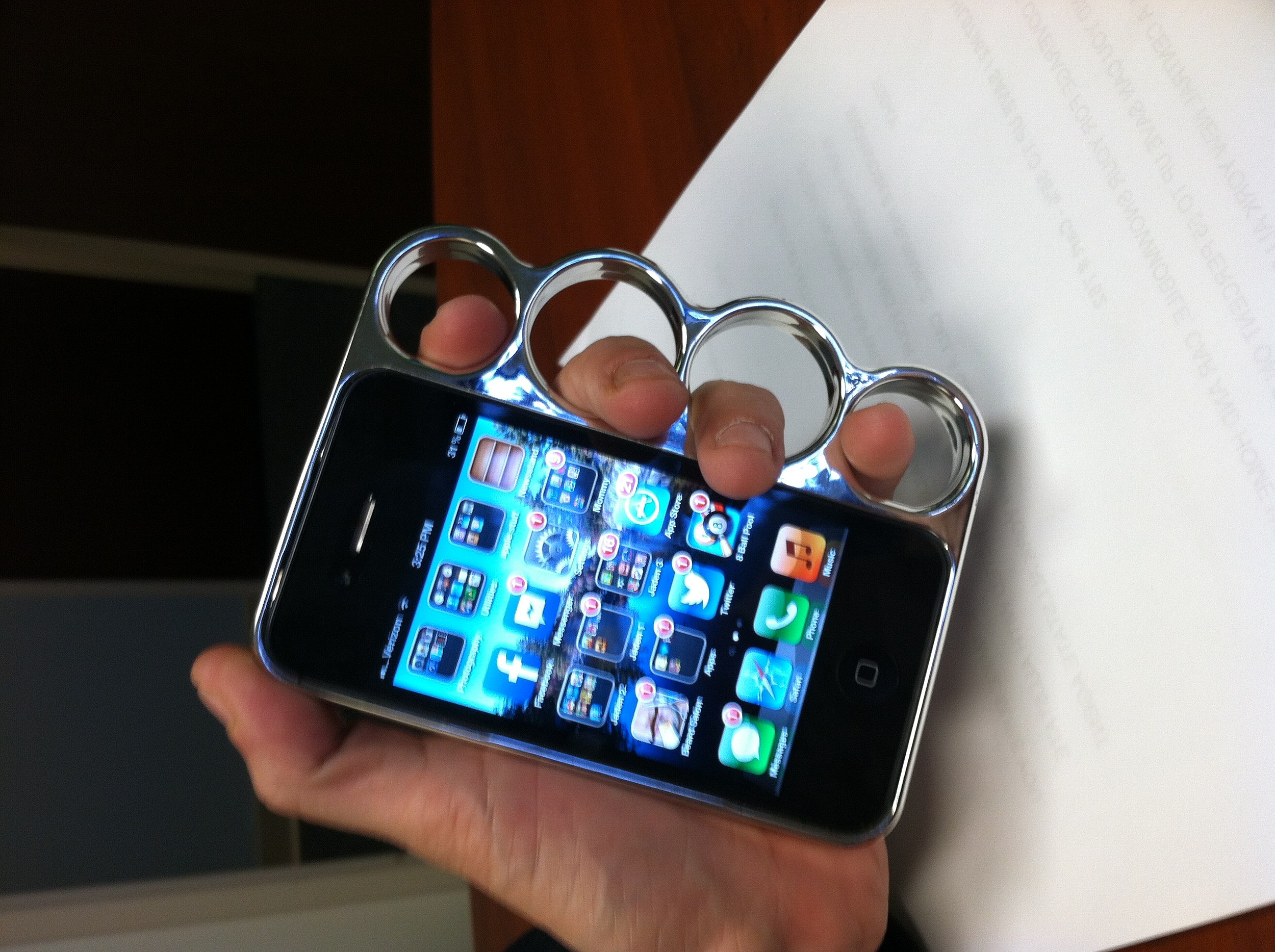Rebecca Minkoff 'Knuckles' iPhone Case - nitrolicious.com