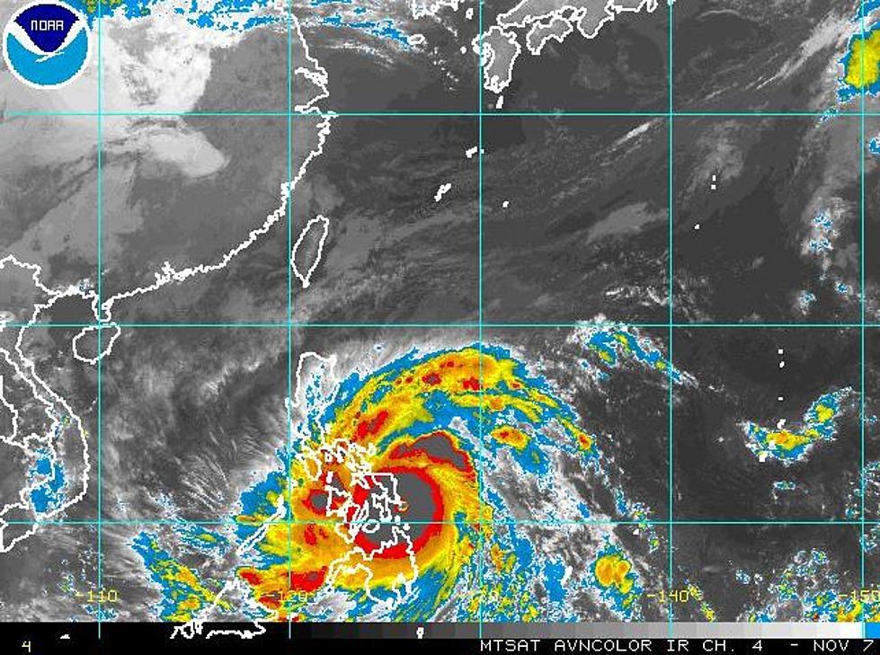 Super Typhoon Haiyan Makes Landfall in the Philippines