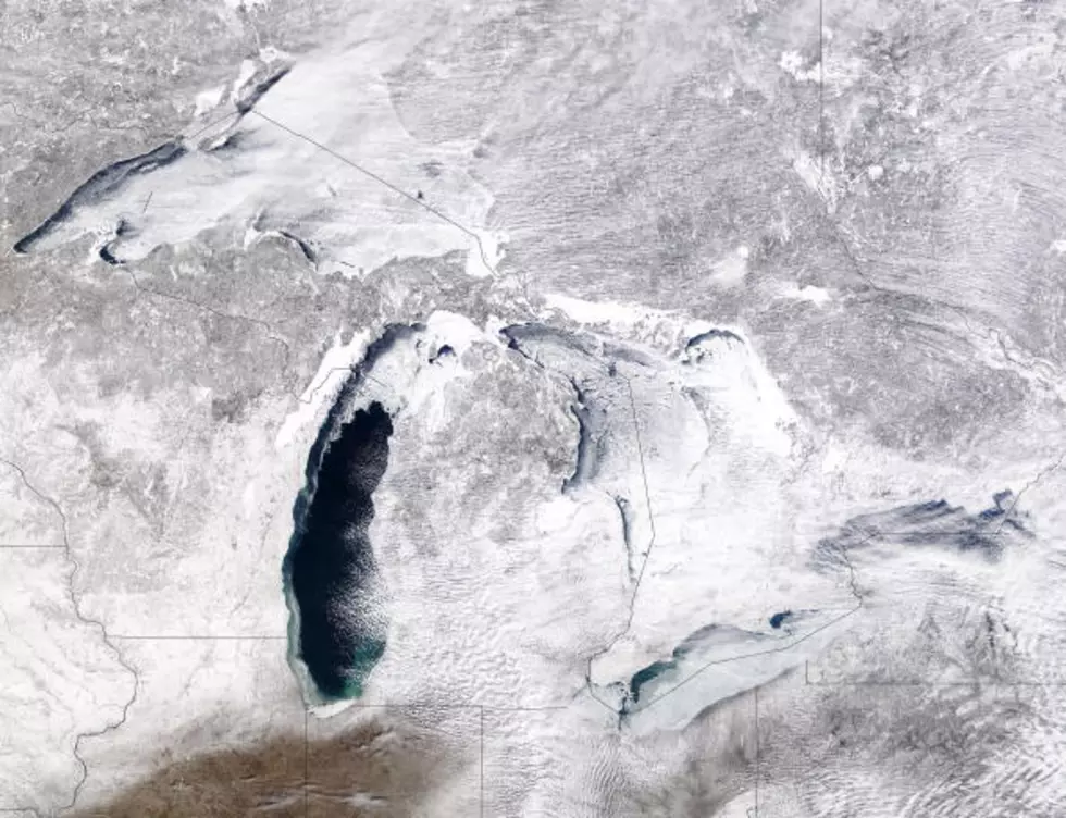 Snowicane Over Lake Superior