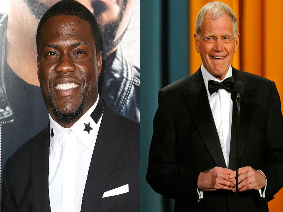 Kevin Hart Appears On Late Night With David Letterman and Gives Dave a Nickname [VIDEO]