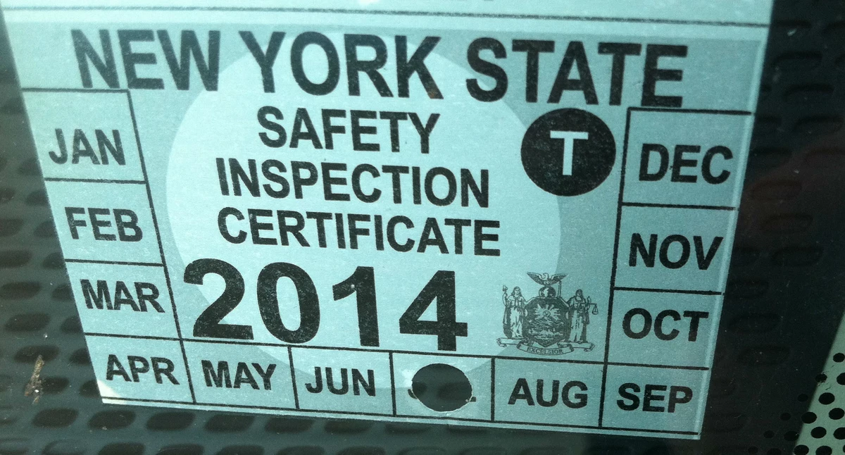 Could New York Do Away with Vehicle Inspection Stickers?