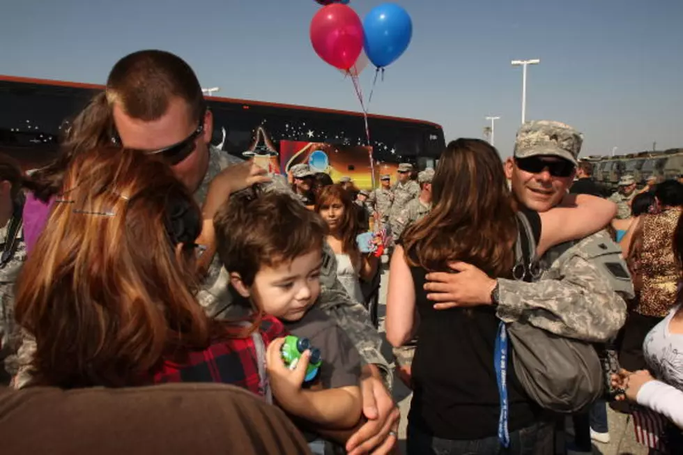 3 Year Old Jumps For Joy Now That Mom Is Back From Afghanistan Deployment [VIDEO]