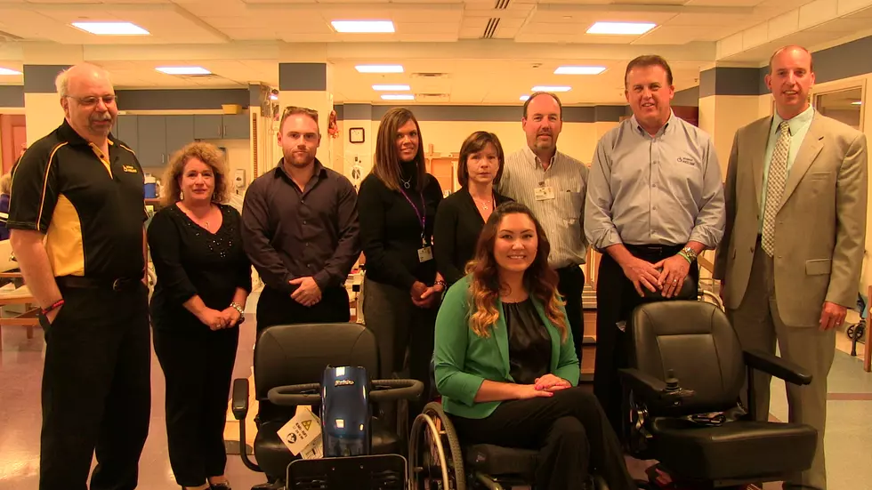 Masonic Care Community Receives Wheelchair Donation