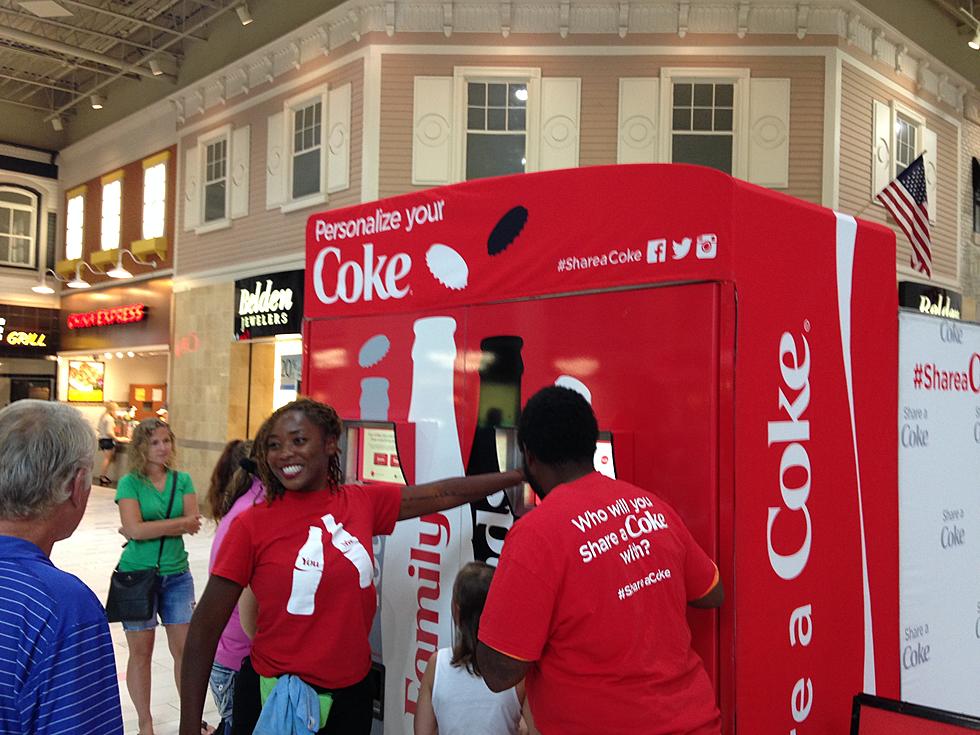 #ShareACoke Visits Sangertown Square Mall