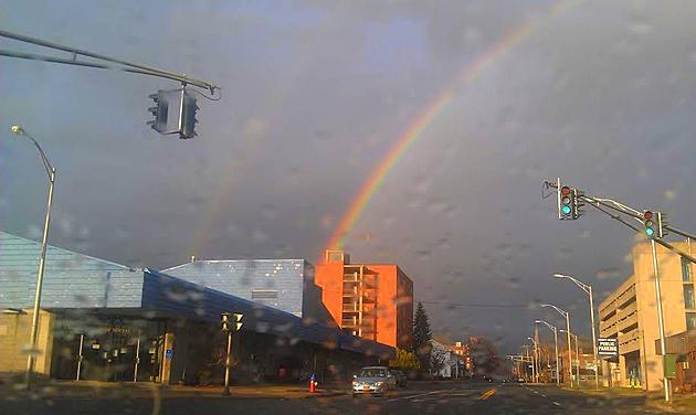 Colorful Double Rainbow Over Rome [Picture]