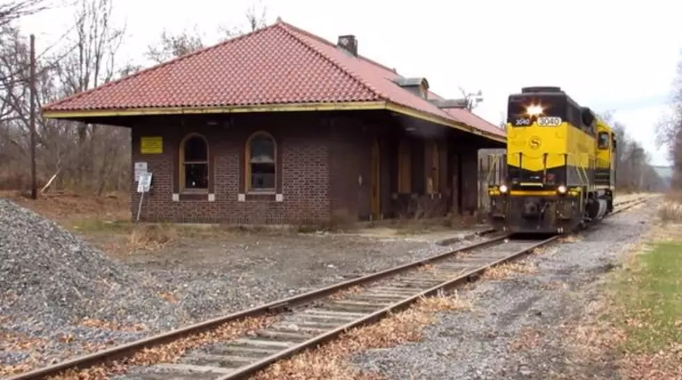 Sangerfield to Sherburne Tracks See First Train in 6 Years [VIDEO]